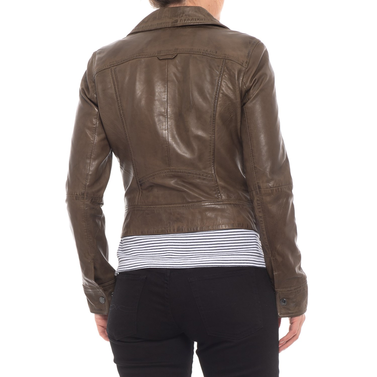 Bod Christensen Cropped Leather Biker Jacket For Women Save 49 Bod Christensen Cropped Leather Biker Jacket For Women