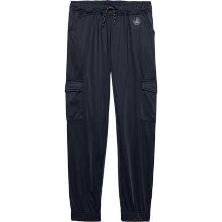 Body Glove Big Boys Tricot Cargo Pants in Black Brushed