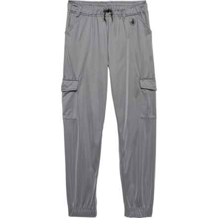 Body Glove Big Boys Tricot Cargo Pants in Grey Brushed