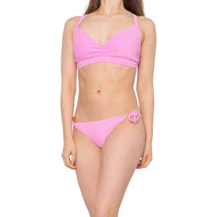 Body Glove Coralie Drew Top and Tie-Side Bottoms Bikini Set in Unicorn
