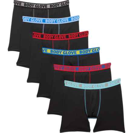 Body Glove High-Performance Boxer Briefs - 6-Pack in Multi