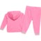 4XPHY_2 Body Glove Infant Girls Cozy Fleece Hoodie and Joggers Set