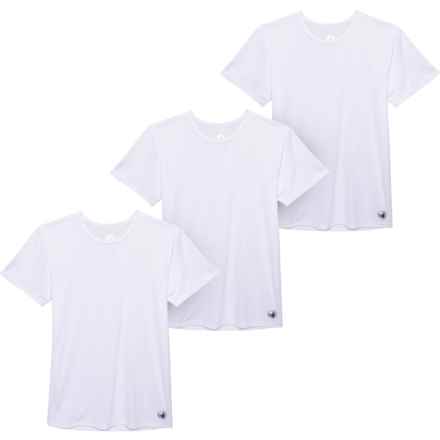 Body Glove Micro Modal T-Shirt - 3-Pack, Short Sleeve in White