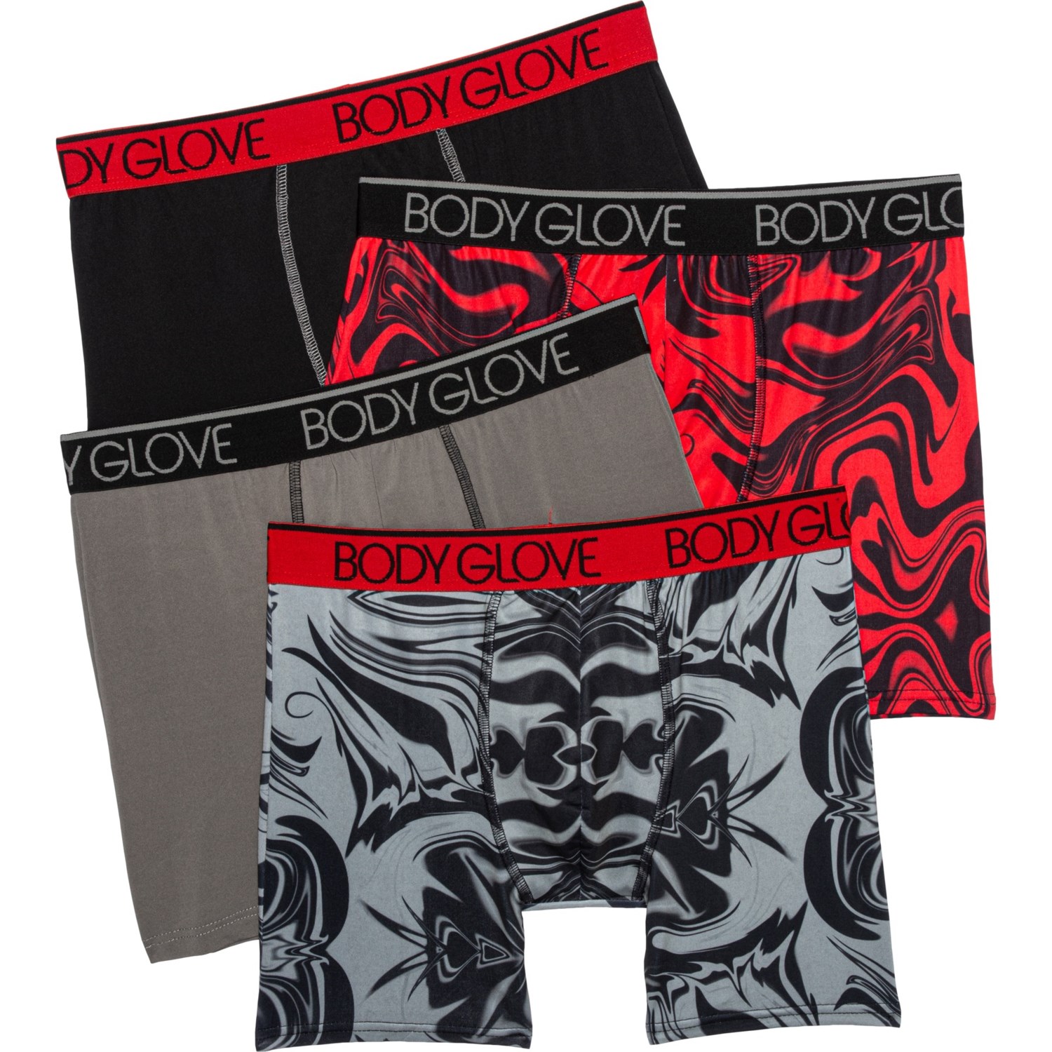 Body Glove Printed SportPerformance Boxer Briefs (For Men) Save 50