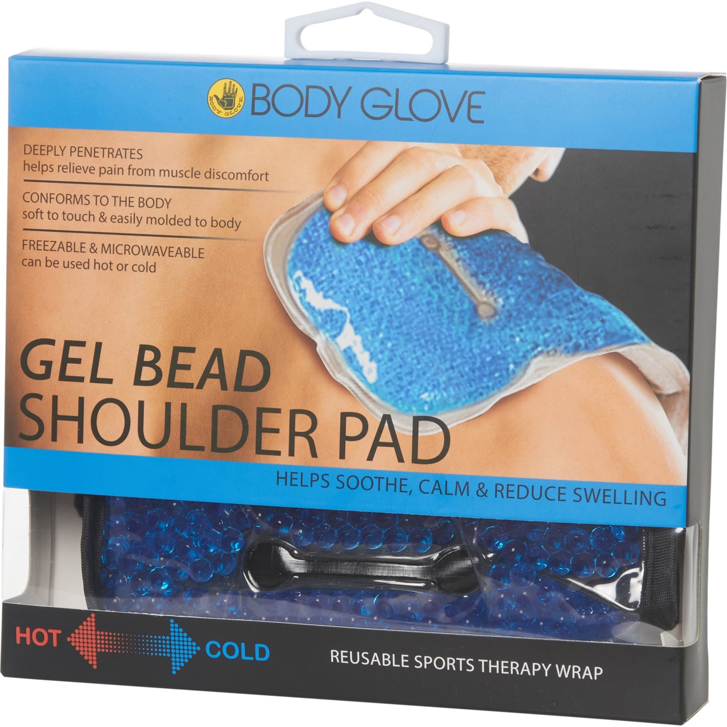 Body Glove Soothing Gel Bead Shoulder Pads (For Men) Save 25