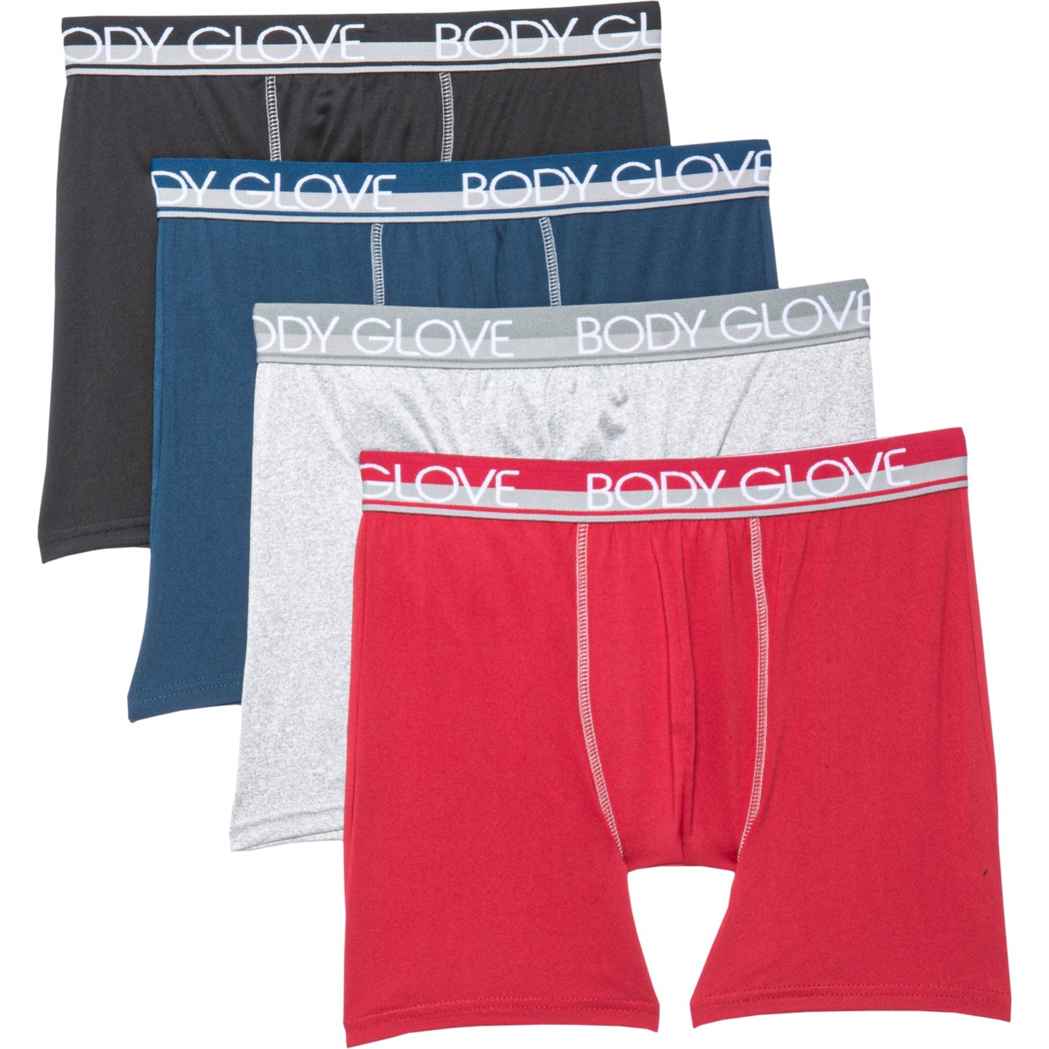 Body Glove SportPerformance Boxer Briefs 4Pack Save 54