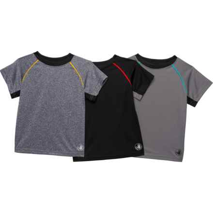 Body Glove Toddler Boys Active T-Shirt - 3-Pack, Short Sleeve in Multi
