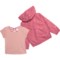 4AUFG_2 Body Glove Toddler Girls Windbreaker Jacket, Shirt and Leggings Set - Short Sleeve