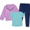 5CTWG_2 Body Glove Toddler Girls Windbreaker Jacket, T-Shirt and Pants Set - 3-Piece, Short Sleeve
