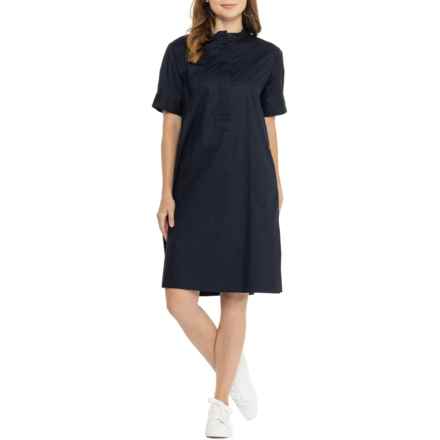 Bogner Abigail Dress - Short Sleeve in Navy