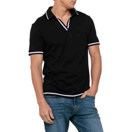 Bogner Barko Golf Polo Shirt - Short Sleeve in Black