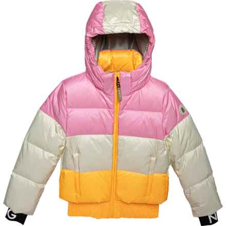 Bogner Big Girls Anna-D Down Ski Jacket - Waterproof, Insulated in Vibrant Rose