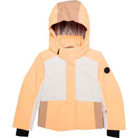 Bogner Big Girls Dela Ski Jacket - Waterproof, Insulated in Vibrant Orange