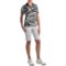 125VC_3 Bogner Coco Printed Golf Polo Shirt - Short Sleeve (For Women)