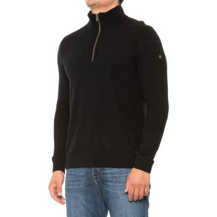 Bogner Darius-20 Sweater - Zip Neck in Black