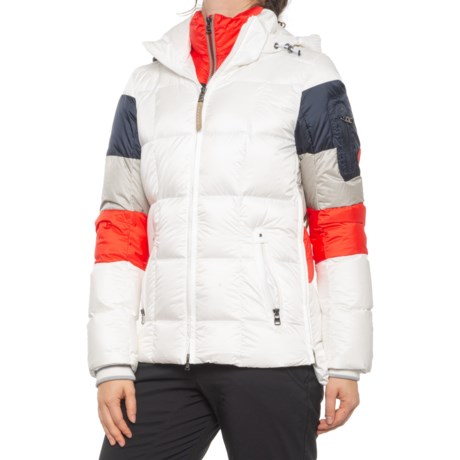 white down ski jacket