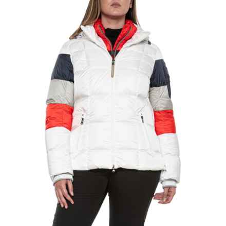 Bogner Dena-D Down Ski Jacket - Waterproof, 750 Fill Power in Off-White