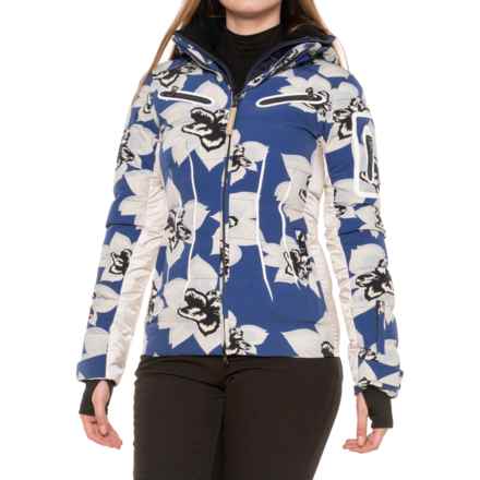 Bogner Elly-T Hooded Ski Jacket - Waterproof, Insulated in Blue Sport