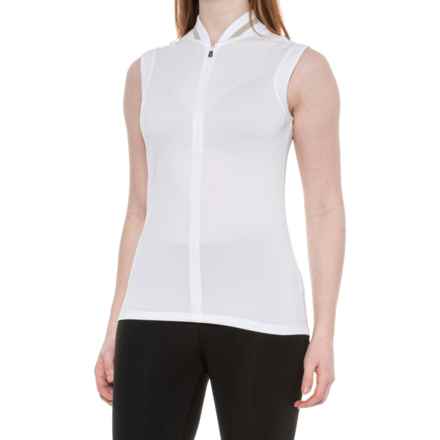 Bogner Eva Polo Shirt - Zip Neck, Sleeveless in White
