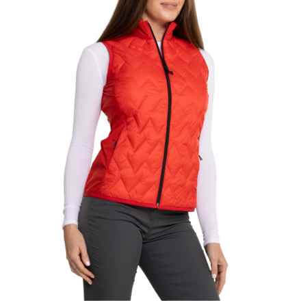 Bogner Fire + Ice Flavia Quilted Vest - Insulated in Fiery Red