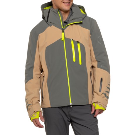 Bogner Fire + Ice Jorin-T Ski Jacket - Waterproof, Insulated in Green/Tan