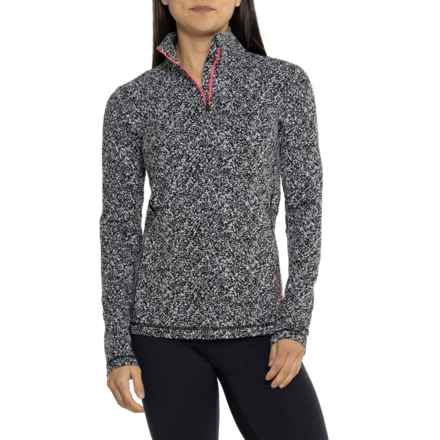 Bogner Fire + Ice Margo-2 Base Layer Top - Zip Neck, Long Sleeve in Black