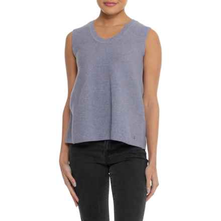 Bogner Fire + Ice Mella Sweater Vest - Wool in Atlantic Blue