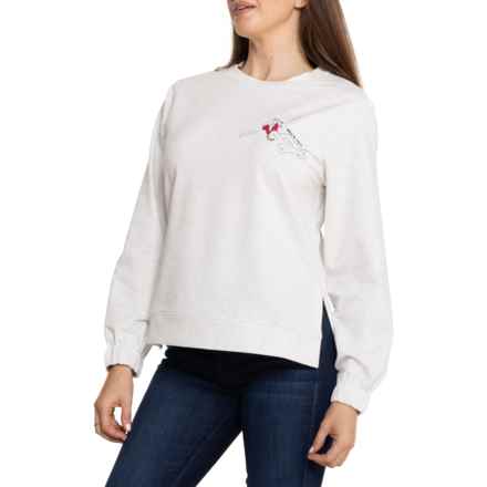 Bogner Fire + Ice Raffaela Sweatshirt in Ecru Mélange