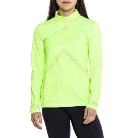 Bogner Fire + Ice Regan Turtleneck Shirt - Long Sleeve in Vibrant Green