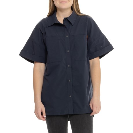 Bogner Fire + Ice Sabine Shirt - Short Sleeve in Deepest Navy