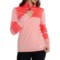 Bogner Fire + Ice Sandra Base Layer Top - Zip Neck, Long Sleeve in Shell Pink