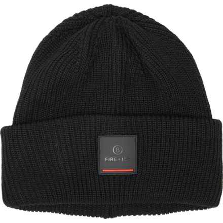 Bogner Fire + Ice Tarek-O Knitted Hat - Virgin Wool in Black