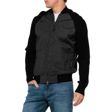 Bogner Full-Zip Hybrid Jacket in Black