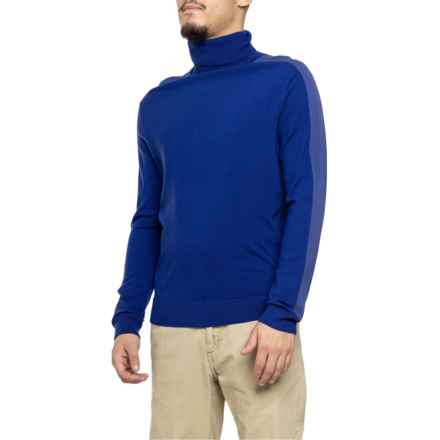 Bogner Gordon-4 Turtleneck Sweater - Virgin Wool in Blue Sport