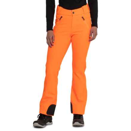 Bogner Haze Soft Shell Ski Pants in Vibrant Orange