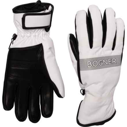 Bogner Hilla Ski Gloves - Waterproof, Insulated (For Women) in Off-White