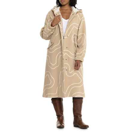 Bogner Janna Coat in Cold Sand