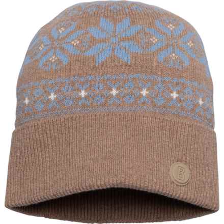 Bogner Jarina Winter Hat - Virgin Wool (For Women) in Tan