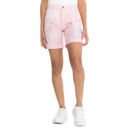 Bogner Kora-1 Golf Shorts in Powder Rose