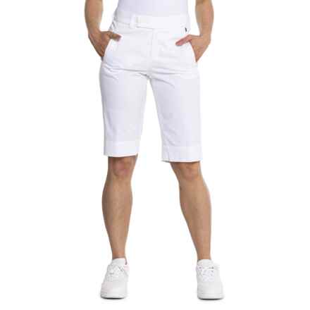 Bogner Lara-1 Bermuda Shorts in White