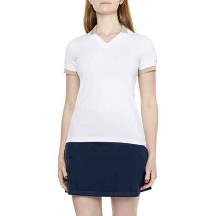 Bogner Luma Golf Shirt - Short Sleeve in White