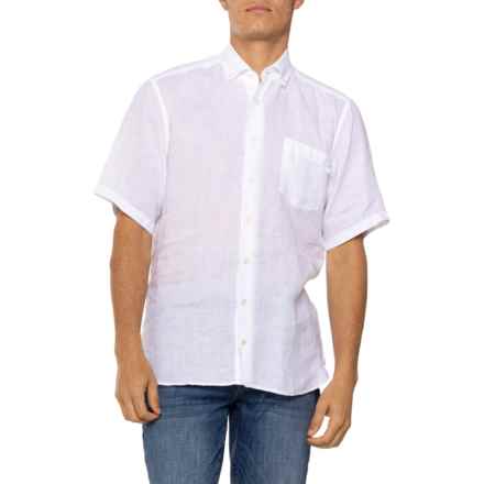 Bogner Lykos Woven Shirt - Linen, Short Sleeve in White