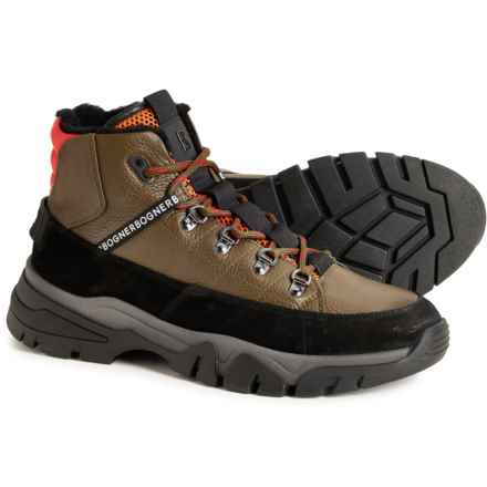 Bogner Made in Italy Coppe2 B Boots - Leather (For Men) in Black/Olive