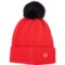 Bogner Made in Italy Ranya Beanie - Virgin Wool (For Women) in Vibrant Red