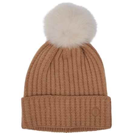 Bogner Made in Italy Ranya Beanie - Virgin Wool in Caramello