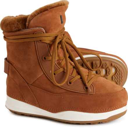 Bogner Made in Italy Verbir 3 Snow Boots - Suede (For Women) in Cognac