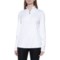 Bogner Madita Technical Shirt - Zip Neck, Long Sleeve in White