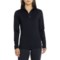 Bogner Medita Zip Neck Shirt - Long Sleeve in Black
