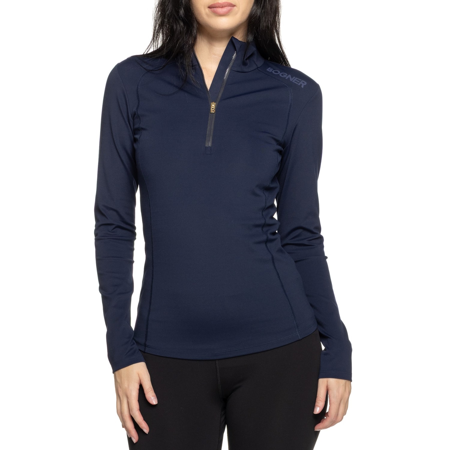 Bogner Medita2 Base Layer Top - Zip Neck, Long Sleeve - Save 44%