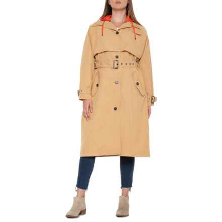 Bogner Milane Trench Coat in Tan